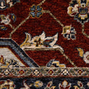 ORIENTAL WEAVERS Aberdeen 4151R Traditional Persian Polyester Indoor Area Rectangle Rug  In Red (SAK56093)