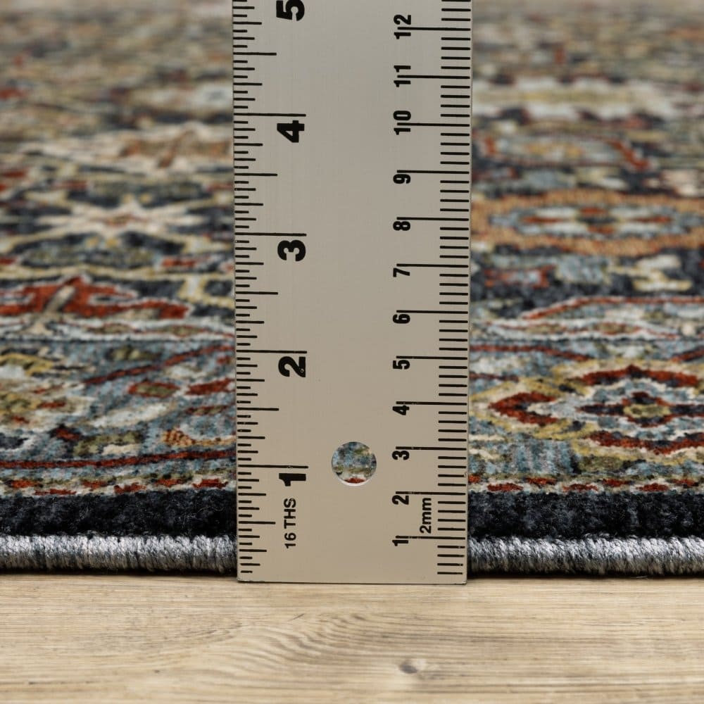 Oriental Weavers Aberdeen 4922D Blue Traditional Polyester Indoor Area Rectangle Rug (SAK74592)