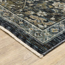 ORIENTAL WEAVERS Aberdeen 533K1 Blue Persian Oriental Polyester Indoor Area Rectangle Rug (SAK74593)