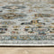 ORIENTAL WEAVERS Aberdeen 561W1 Blue Vintage Medallions Polyester Indoor Area Rectangle Rug (SAK98732)