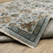 ORIENTAL WEAVERS Aberdeen 561W1 Blue Vintage Medallions Polyester Indoor Area Rectangle Rug (SAK98732)