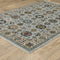 ORIENTAL WEAVERS Aberdeen 561W1 Blue Vintage Medallions Polyester Indoor Area Rectangle Rug (SAK98732)
