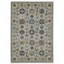 ORIENTAL WEAVERS Aberdeen 561W1 Blue Vintage Medallions Polyester Indoor Area Rectangle Rug (SAK98732)