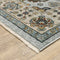 ORIENTAL WEAVERS Aberdeen 561W1 Blue Vintage Medallions Polyester Indoor Area Rectangle Rug (SAK98732)