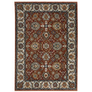 ORIENTAL WEAVERS Aberdeen 562R1 Red Oriental Allover Polyester Indoor Area Rectangle Rug (SAK17394)