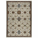 ORIENTAL WEAVERS Aberdeen 751W1 Ivory Persian Polyester Indoor Area Rectangle Rug (SAK98521)