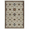 ORIENTAL WEAVERS Aberdeen 751W1 Ivory Persian Polyester Indoor Area Rectangle Rug (SAK98521)