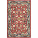 ORIENTAL WEAVERS Alfresco 28404 Vintage Oriental Wool Indoor Area Rectangle Rug In Red (SAK42015)