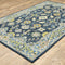 ORIENTAL WEAVERS Alfresco 28405 Traditional Oriental Wool Indoor Area Rectangle Rug In Navy (SAK30174)