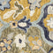 ORIENTAL WEAVERS Alfresco 28406 Vintage Geometric Wool Indoor Area Rectangle Rug In Navy (SAK08571)