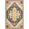 ORIENTAL WEAVERS Alfresco 28408 Navy Vintage Medallion Wool Indoor Area Rectangle Rug (SAK41813)