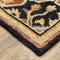 ORIENTAL WEAVERS Alfresco 28408 Navy Vintage Medallion Wool Indoor Area Rectangle Rug (SAK41813)