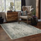 ORIENTAL WEAVERS Alton 002W9 Gray Vintage Medallion Polyester Indoor Area Rectangle Rug (SAK15632)