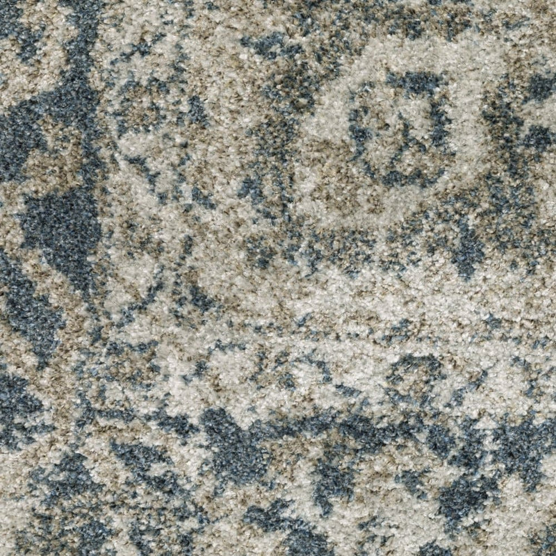 ORIENTAL WEAVERS Alton 002W9 Gray Vintage Medallion Polyester Indoor Area Rectangle Rug (SAK15632)