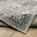ORIENTAL WEAVERS Alton 002W9 Gray Vintage Medallion Polyester Indoor Area Rectangle Rug (SAK15632)