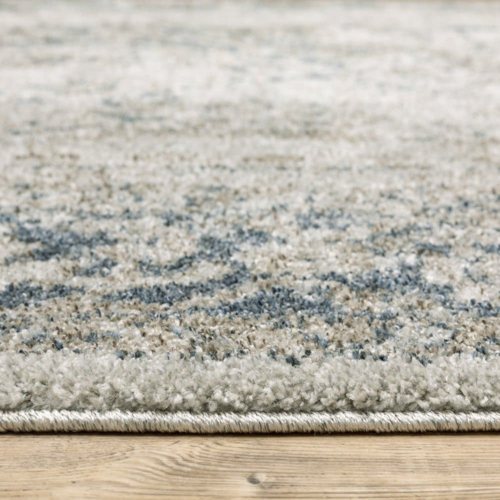 Oriental Weavers Alton 002W9 Gray Vintage Medallion Polyester Indoor Area Rectangle Rug (SAK15632)
