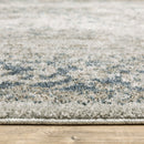 ORIENTAL WEAVERS Alton 002W9 Gray Vintage Medallion Polyester Indoor Area Rectangle Rug (SAK15632)