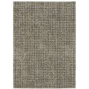 ORIENTAL WEAVERS Alton 090N9 Grey Modern Plaid Polyester Indoor Area Rectangular Rug (SAK56191)