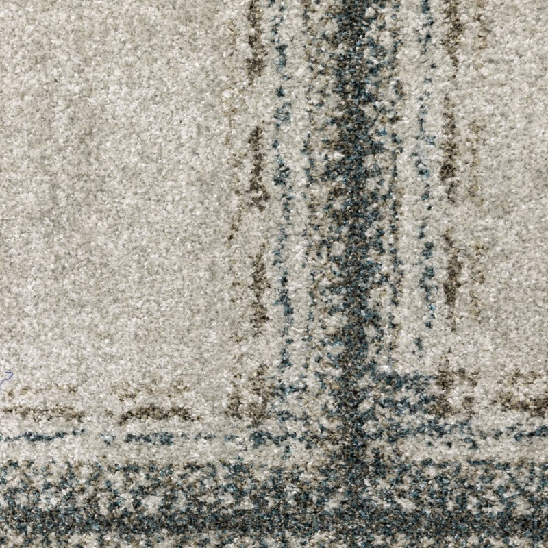 ORIENTAL WEAVERS Alton 092E9 Grey Modern Block Polyester Indoor Area Rectangular Rug (SAK13578)