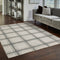 ORIENTAL WEAVERS Alton 092E9 Grey Modern Block Polyester Indoor Area Rectangular Rug (SAK13578)