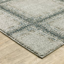 ORIENTAL WEAVERS Alton 092E9 Grey Modern Block Polyester Indoor Area Rectangular Rug (SAK13578)