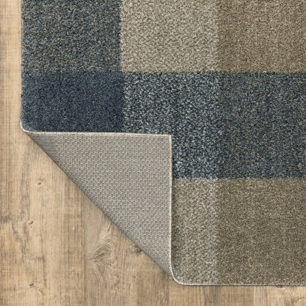 Oriental Weavers Alton 5093X Teal Farmhouse Geometric Polyester Indoor Area Rug (SAK63910)