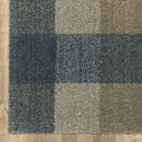 ORIENTAL WEAVERS Alton 5093X Teal Farmhouse Geometric Polyester Indoor Area Rug (SAK63910)