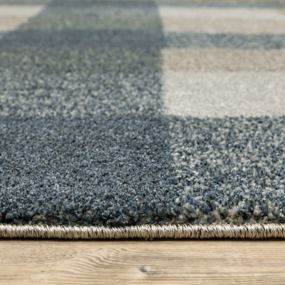 Oriental Weavers Alton 5093X Teal Farmhouse Geometric Polyester Indoor Area Rug (SAK63910)