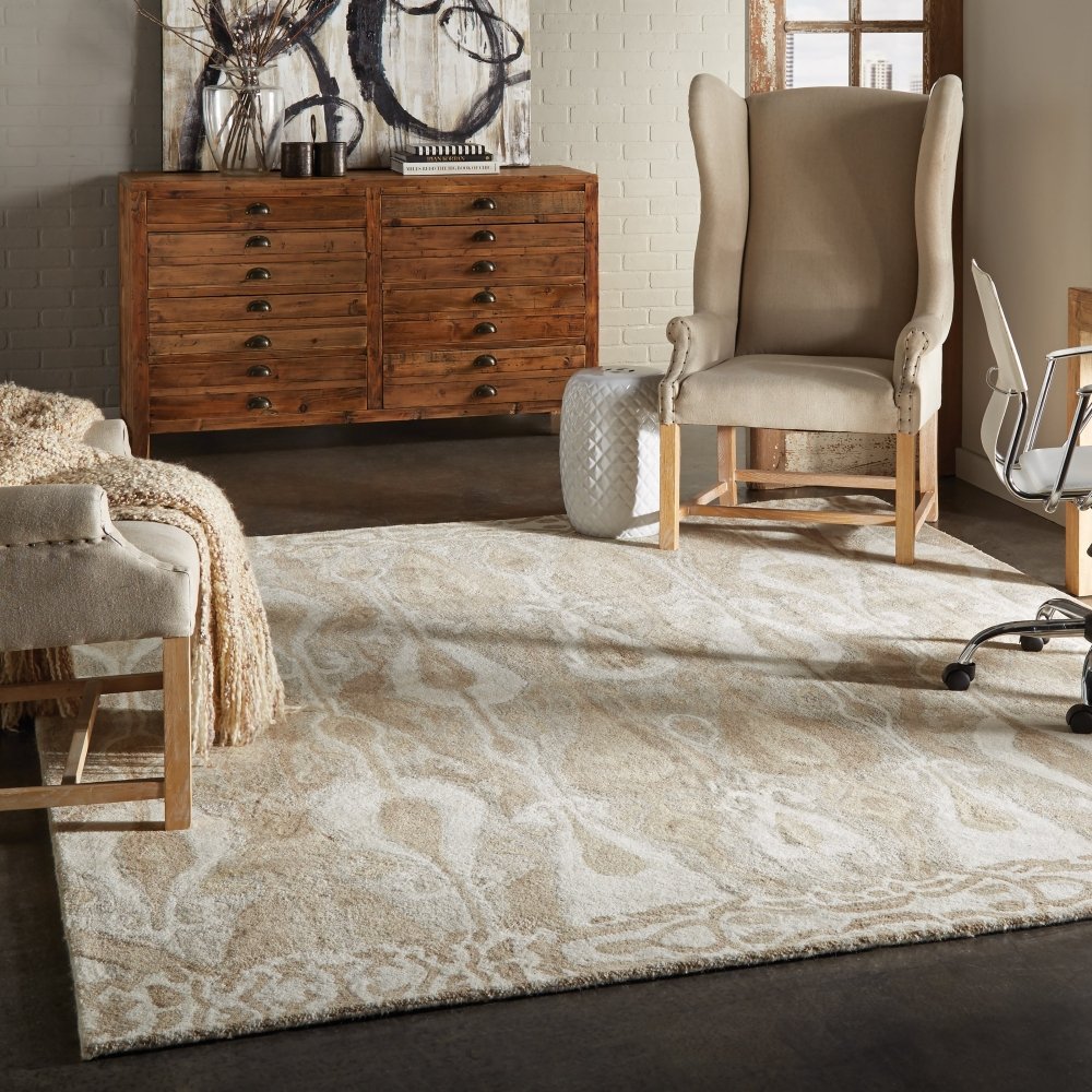 Oriental Weavers Anastasia 68000 Grey Bohemian Scandinavian Wool Indoor Area Rectangle Rug (SAK32710)