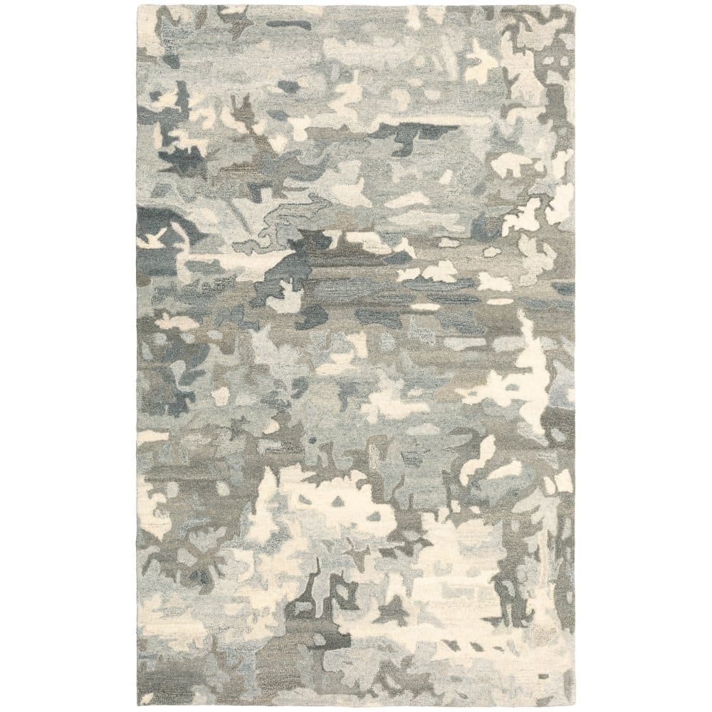 Oriental Weavers Anastasia 68006 Grey Modern and Contemporary Wool Indoor Area Rectangle Rug (SAK56321)