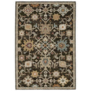 ORIENTAL WEAVERS Andorra 2396B Brown Bohemian Oriental Nylon Indoor Area Rectangle Rug (SAK13689)