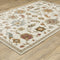 ORIENTAL WEAVERS Andorra 2419B Ivory Bohemian Oriental Nylon Indoor Area Rectangle Rug (SAK56314)