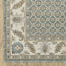 ORIENTAL WEAVERS Andorra 2429A Blue Traditional Oriental Nylon Indoor Area Rectangle Rug (SAK32569)