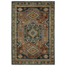 ORIENTAL WEAVERS Andorra 2442A Blue Southwestern Tribal Nylon Indoor Area Rectangle Rug (SAK54109)