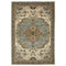 ORIENTAL WEAVERS Andorra 2451B Ivory Traditional Oriental Nylon Indoor Area Rectangle Rug (SAK56132)