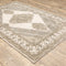 ORIENTAL WEAVERS Andorra 298C0 Beige Vintage Medallion Nylon Indoor Area Rectangle Rug (SAK17346)