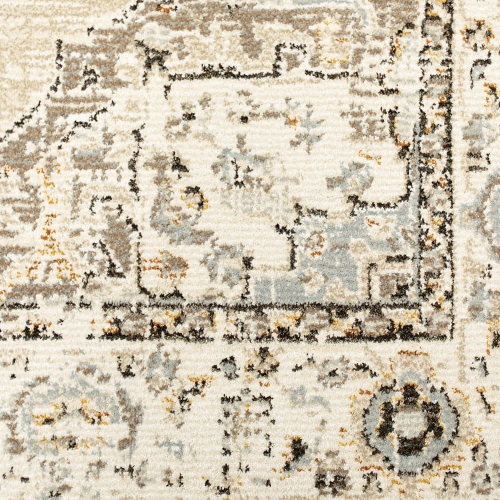 Oriental Weavers Andorra 303D0 Beige Traditional Classic Nylon Indoor Area Rectangle Rug (SAK53671)