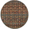 ORIENTAL WEAVERS Andorra 6836C Multi Blue Vintage Ombre Nylon Indoor Area Rectangle Rug (SAK59802)