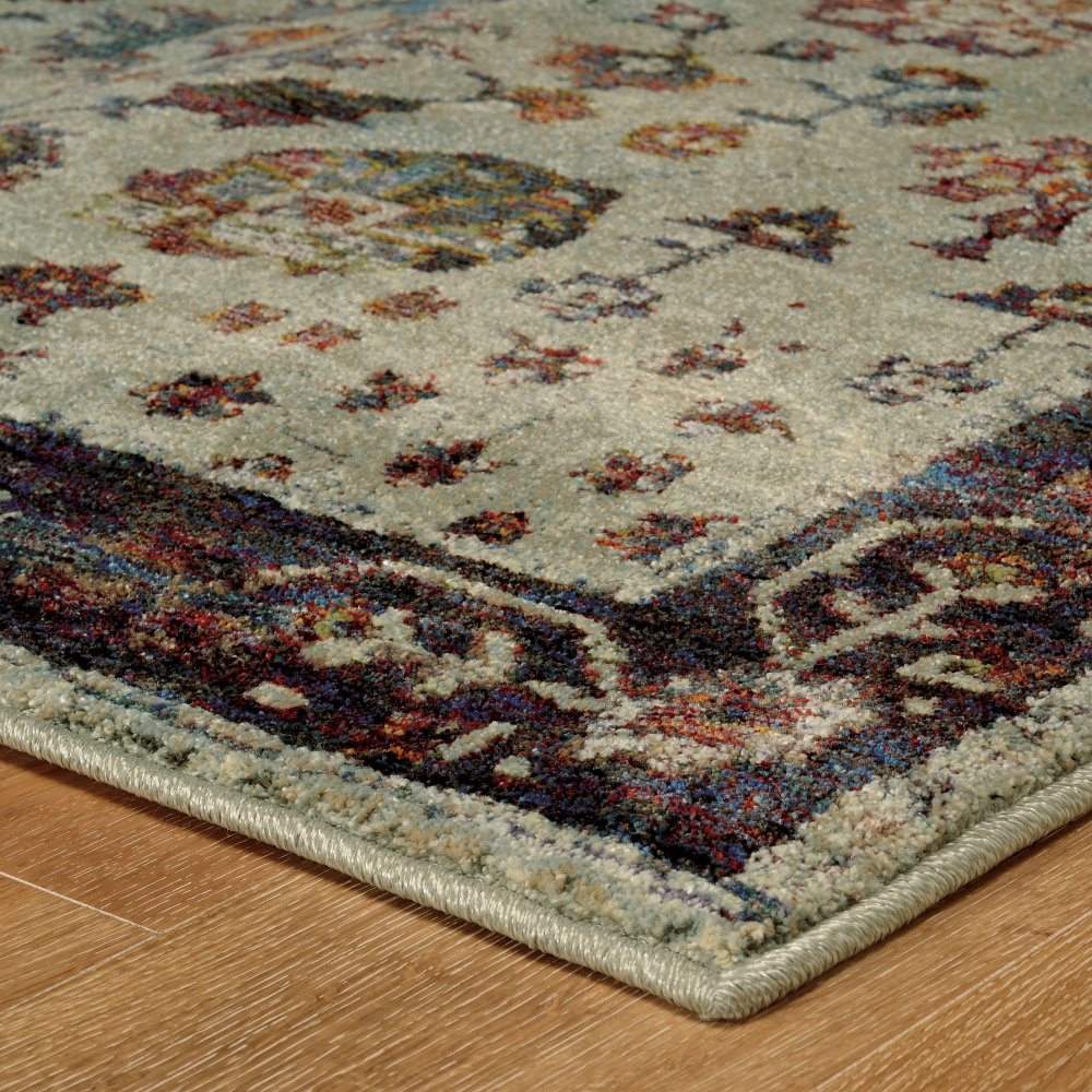 Oriental Weavers Andorra 6842D Red Traditional Persian Nylon Indoor Area Rectangle Rug (SAK03258)