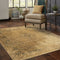 ORIENTAL WEAVERS Andorra 6845D Brown Vintage Oriental Nylon Indoor Area Rectangle Rug (SAK78905)