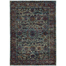 ORIENTAL WEAVERS Andorra 6846B Blue Traditional Classic Nylon Indoor Area Rectangle Rug (SAK17409)