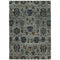 ORIENTAL WEAVERS Andorra 7120A Blue Vintage Medallion Nylon Indoor Area Rectangle Rug (SAK04132)