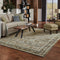 ORIENTAL WEAVERS Andorra 7125C Green Vintage Oriental Nylon Indoor Area Rectangle Rug (SAK16489)