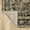 ORIENTAL WEAVERS Andorra 7125C Green Vintage Oriental Nylon Indoor Area Rectangle Rug (SAK16489)