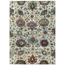 ORIENTAL WEAVERS Andorra 7129A Stone Bohemian Floral Nylon Indoor Area Rectangle Rug (SAK52812)