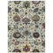 ORIENTAL WEAVERS Andorra 7129A Stone Bohemian Floral Nylon Indoor Area Rectangle Rug (SAK52812)