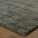 ORIENTAL WEAVERS Aniston 27102 Charcoal Contemporary Solid Wool Indoor Area Rectangle Rug (SAK92417)