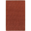 ORIENTAL WEAVERS Aniston 27103 Red Chic Modern Solid Wool Indoor Area Rectangle Rug (SAK97317)