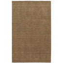 ORIENTAL WEAVERS Aniston 27104 Tan Opulent Modern Solid Wool Indoor Area Rectangle Rug (SAK94173)