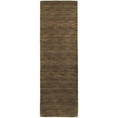 ORIENTAL WEAVERS Aniston 27109 Brown Contemporary Solid Wool Indoor Area Rectangle Rug (SAK51403)